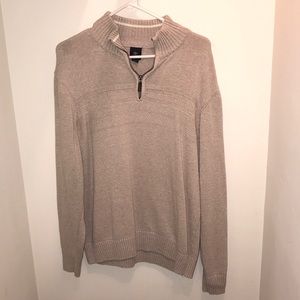 Men’s quarter zip sweater